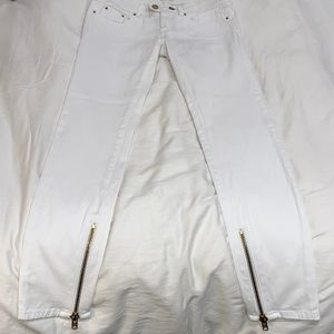 Rachel Zoe white slim fit jeans, size 25, never worn